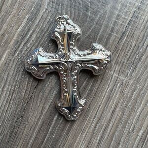 Wallace 2013 Sterling Silver Cross ornament new in original box